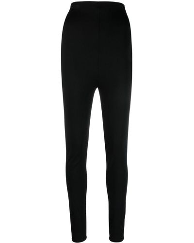 Prada Jersey Slim-Fit Trousers - Black