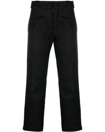 Dickies Construct Straight-Leg Cropped Trousers - Black