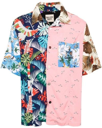 GALLERY DEPT. All-Over Graphic-Print Shirt - Pink