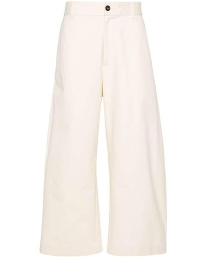 Studio Nicholson Bosun Wide-Leg Trousers - White