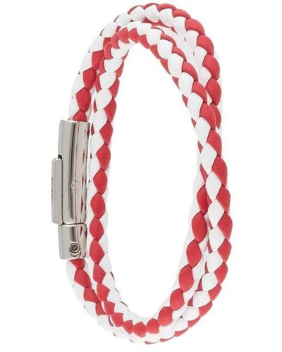 Tod's My Colors Braided Bracelet - Red