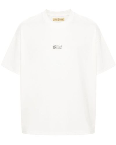 UNTITLED ARTWORKS Tee Essential Cotton T-Shirt - White