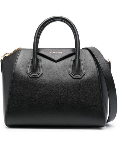 Givenchy Small Antigona Leather Bag - Black