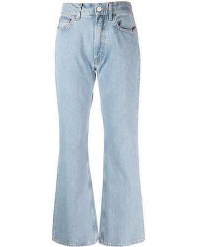 AMISH High-Rise Flared Jeans - Blue