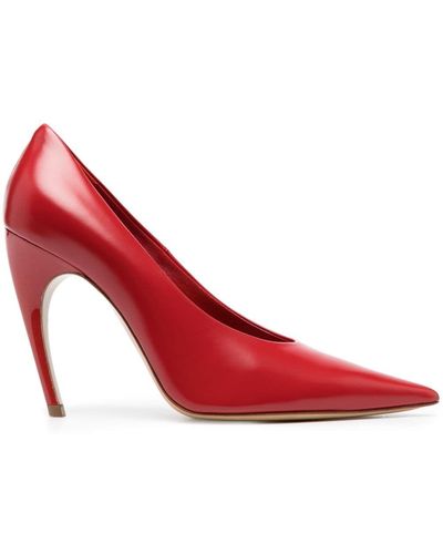 Nensi Dojaka 105mm Pointed-toe Court Shoes - Red