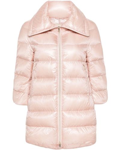 Herno Cleofe Padded Coat - Pink