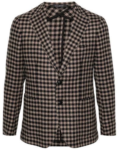 Tagliatore Single-Breasted Blazer - Black