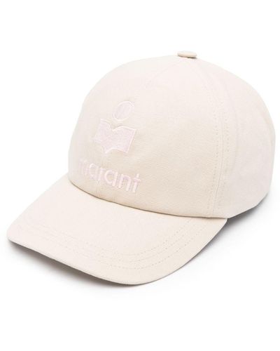 Isabel Marant Tyron Cotton Cap - Natural