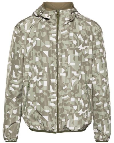 Mackage Graphic-Print Lightweight Jacket - Gray