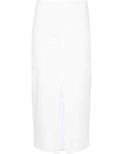 Isabel Marant Mills Midi Skirt - White