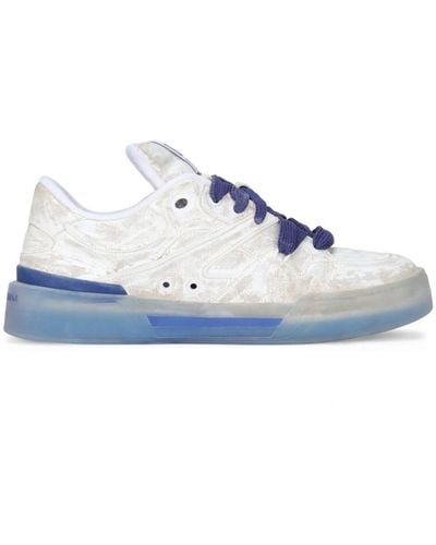 Dolce & Gabbana New Roma Low-Top Sneakers - Blue