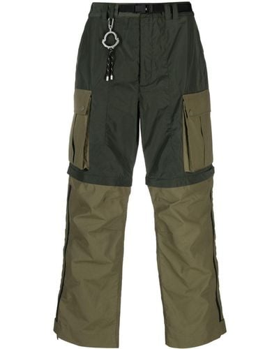 Moncler Genius Detachable-Legs Cargo Trousers - Green