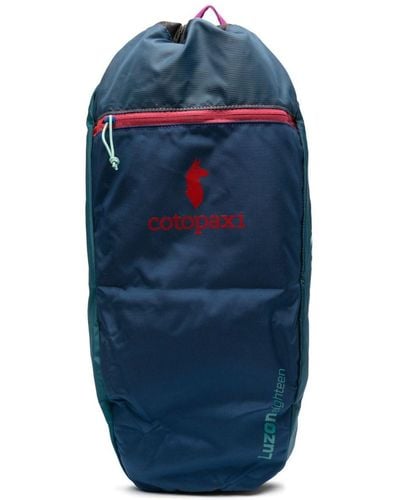 COTOPAXI Logo-Print Backpack - Blue