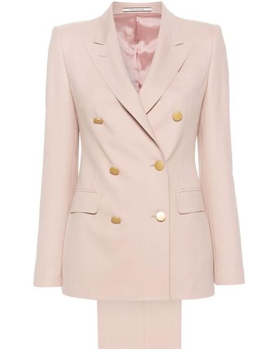 Tagliatore T-Parigi Double-Breasted Suit - Pink
