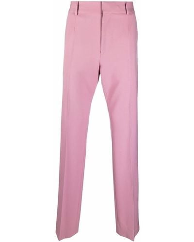 Dolce & Gabbana Straight-leg Tailored Pants - Pink