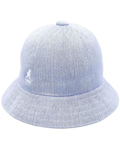 Kangol Embroidered-Logo Bucket Hat - Blue