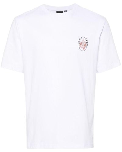 Daily Paper Identity Cotton T-Shirt - White
