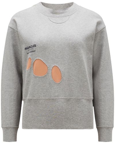 Moncler Genius X Salehe Bembury Cotton Sweatshirt - Grey