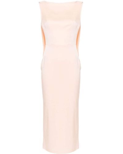 Alex Perry Draped-Design Dress - Pink