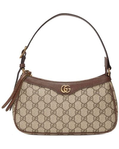 Gucci Small Ophidia Shoulder Bag - Metallic
