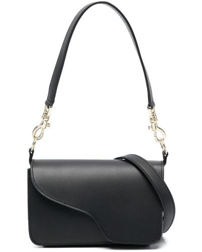 Atp Atelier Corsina Leather Shoulder Bag - Black