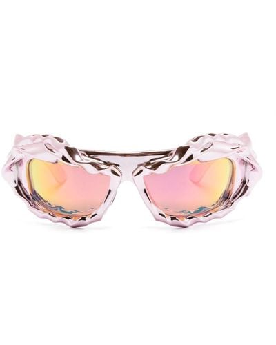 OTTOLINGER Biker-frame Sunglasses - Pink