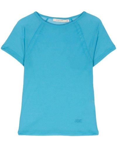 Paloma Wool Omu Semi-Sheer T-Shirt - Blue