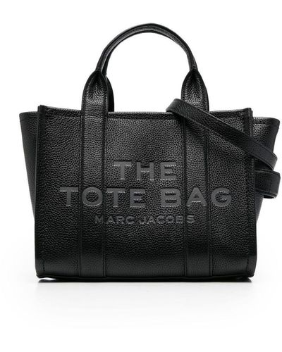 Marc Jacobs Small The Leather Tote Bag - Black