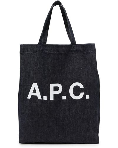 A.P.C. Bags.. Blue - Black