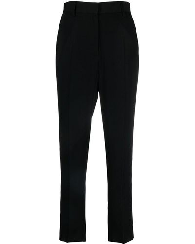 MM6 by Maison Martin Margiela High-waisted Trousers - Black