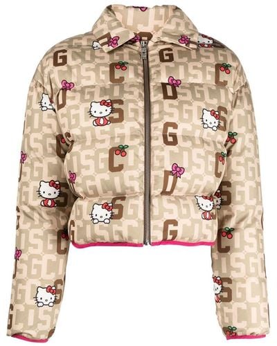 Gcds X Hello Kitty Padded Jacket - Natural
