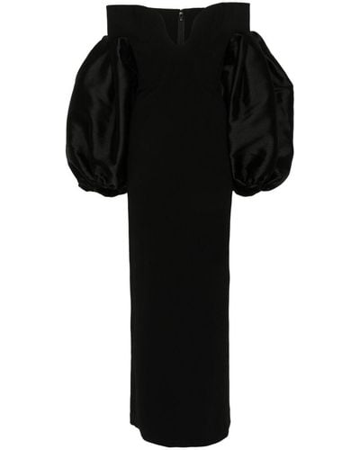 Solace London The Mora Maxi Dress - Black