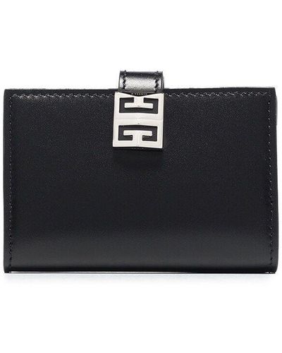 Givenchy 4G Leather Cardholder - Black