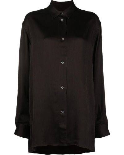 Studio Nicholson Loose-Fit Buttoned Shirt - Brown