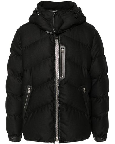 Tom Ford Python Puffer Black Tom Ford Jackets for Men | Lyst