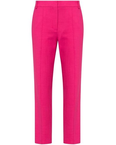 Ba&sh Textured Tapered Pants - Pink