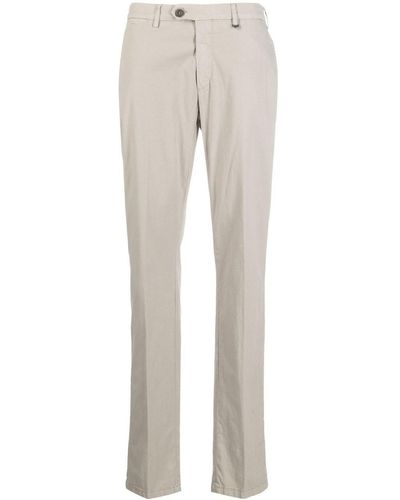 Canali Straight-leg Pants - Gray