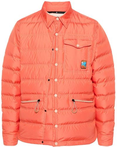 3 MONCLER GRENOBLE Lavachey Shirt Jacket - Orange