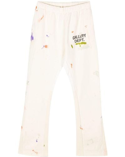 GALLERY DEPT. Hand-Painted Flared Trousers - White