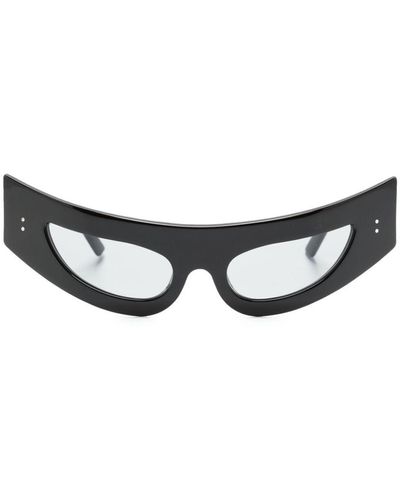 George Keburia Cat-Eye Sunglasses - Black