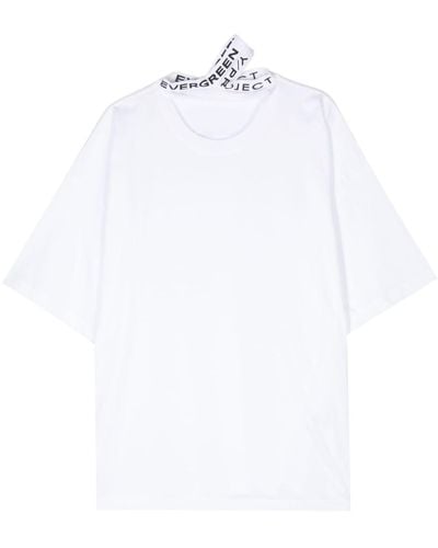 Y. Project Triple Collar T-Shirt - White