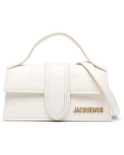 Jacquemus Le Bambino Leather Mini Bag - White