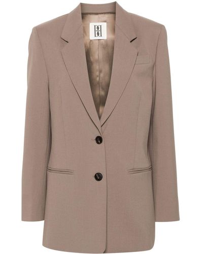 By Malene Birger Ophie Single-Breasted Blazer - Brown