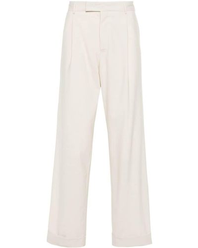 PT Torino Quindici Loose Trousers - White