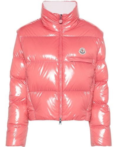 Moncler Almo Puffer Jacket - Pink