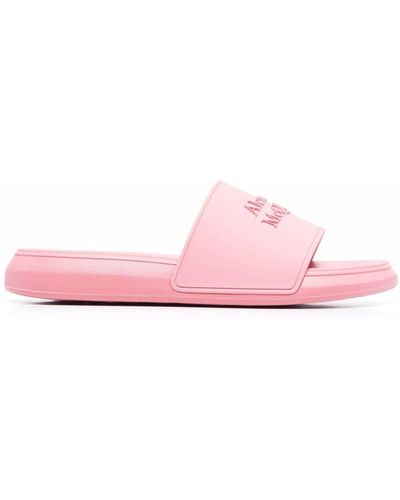 Alexander McQueen Woman Slippers - Pink