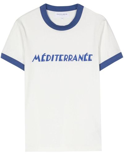 Maison Labiche Méditerranée Monterlant T-Shirt - Blue