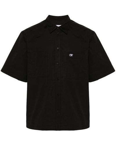 Off-White c/o Virgil Abloh Off- Ow Summer Cotton Shirt - Black