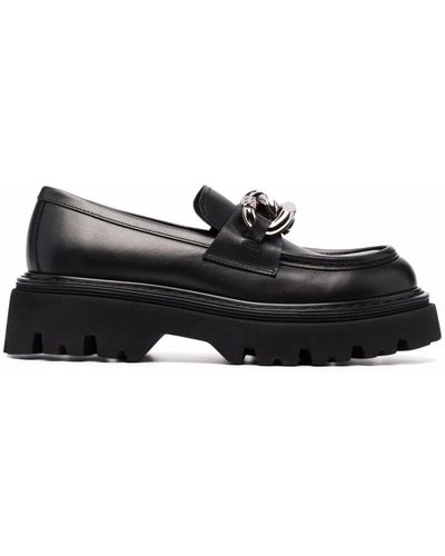 Casadei Flat Shoes Black