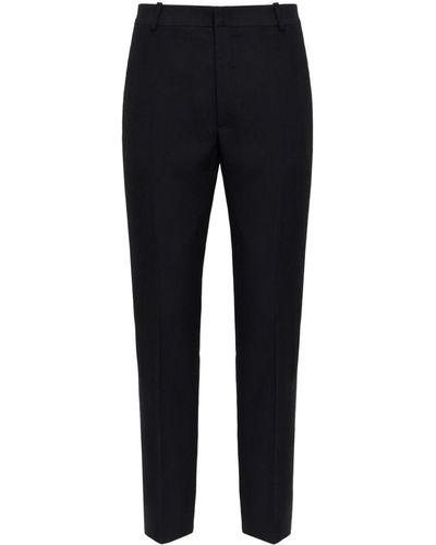 Alexander McQueen Tailored Cigarette Trousers - Blue